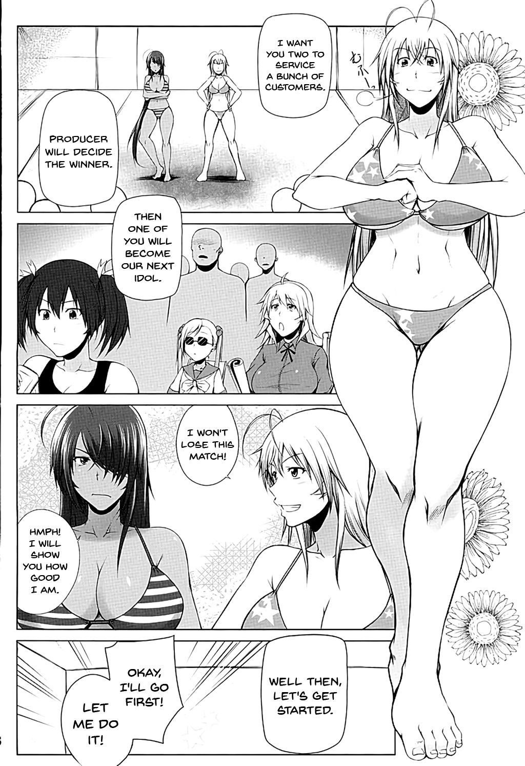 H na Omise no Toku A Toushi Go&Shock | A Special A Rank Fighter At The H Shop Go&Shock page 7 full