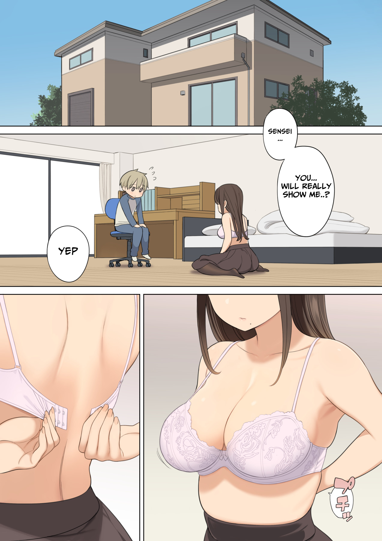 ‎ Oppai o Sawarasete Kureru Katei Kyoushi no Onee-san no Hanashi page 2 full