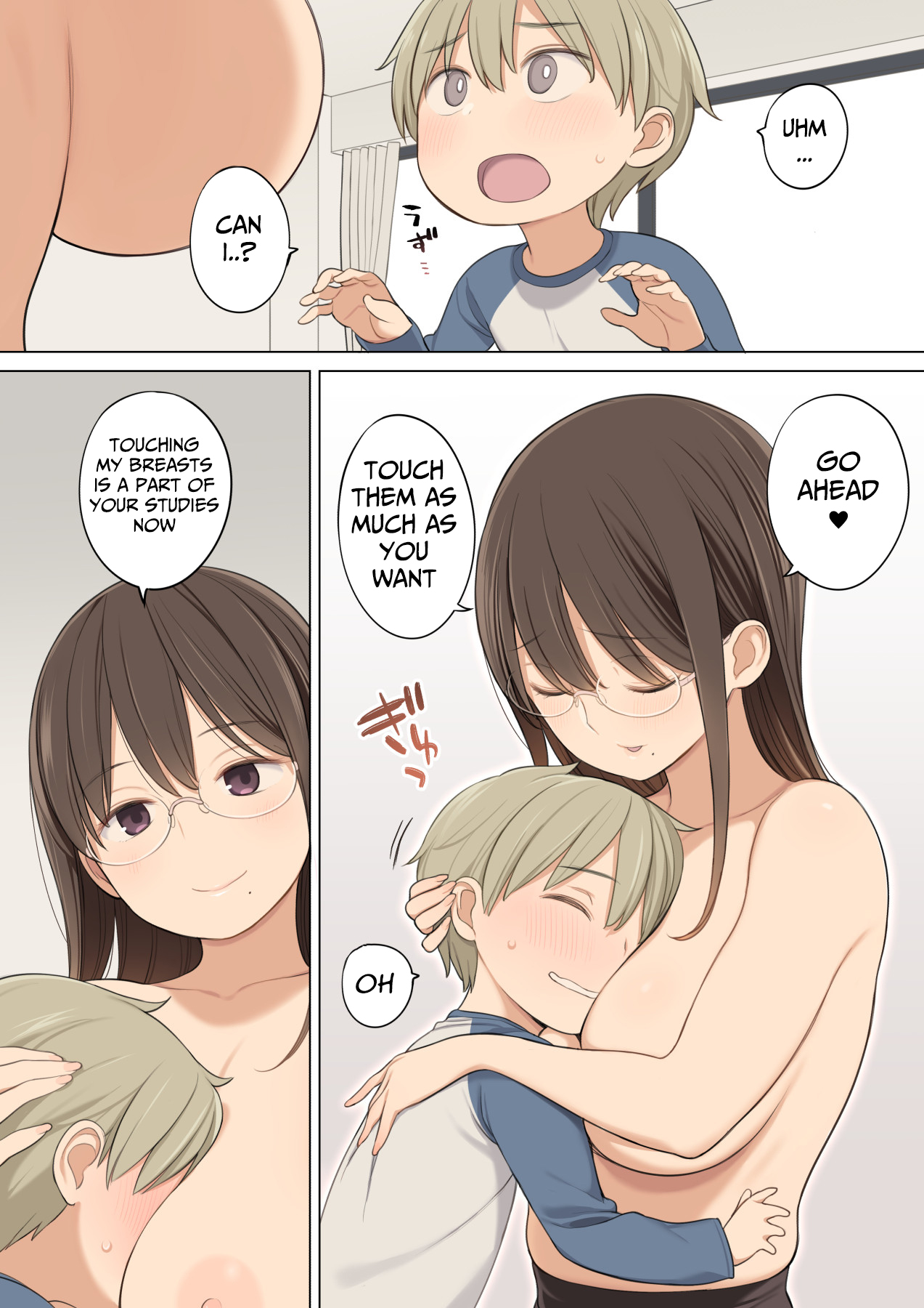 ‎ Oppai o Sawarasete Kureru Katei Kyoushi no Onee-san no Hanashi page 5 full