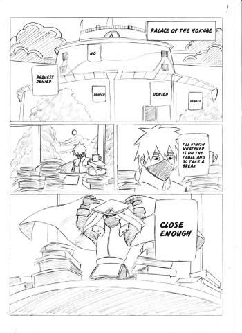 Spiked Punch [Naruto Doujinshi] WIP cover