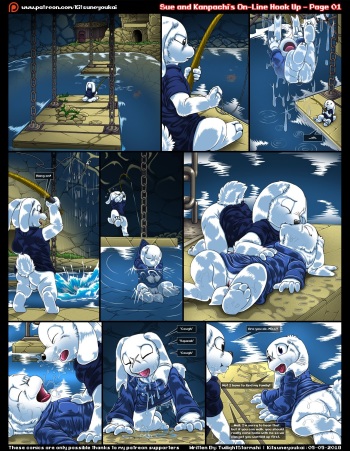 Sue and Kanpachi's On-Line Hook Up by Kitsune Youkai (Complete) cover