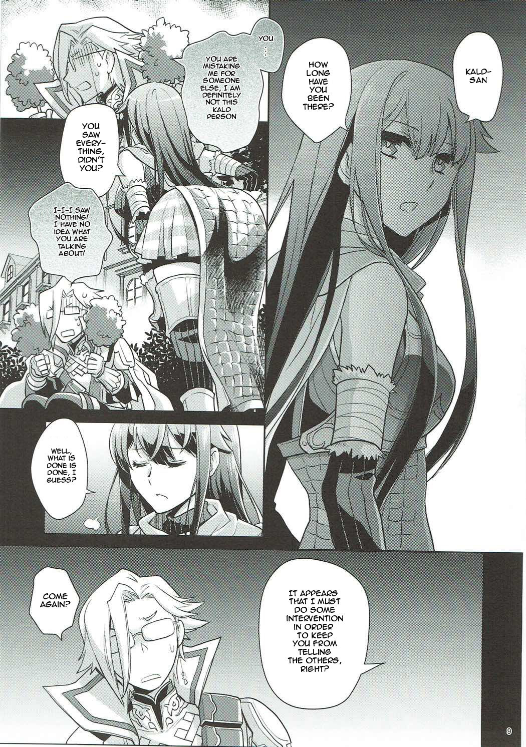 Naisho desu yo? Kald-san | It's a Secret Kald-san, You Hear? page 8 full
