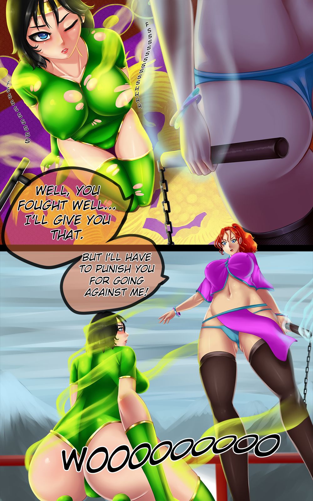 Kim Wu vs Black Orchid page 2 full