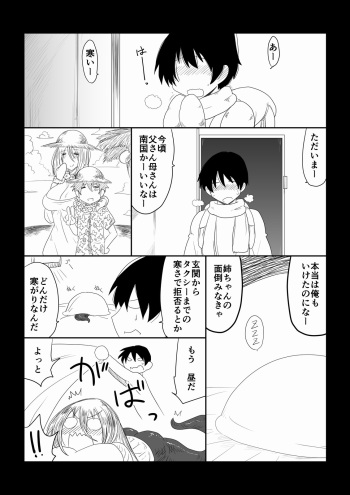 [Hroz] Hebi Nee-san to Fuyugomori. cover