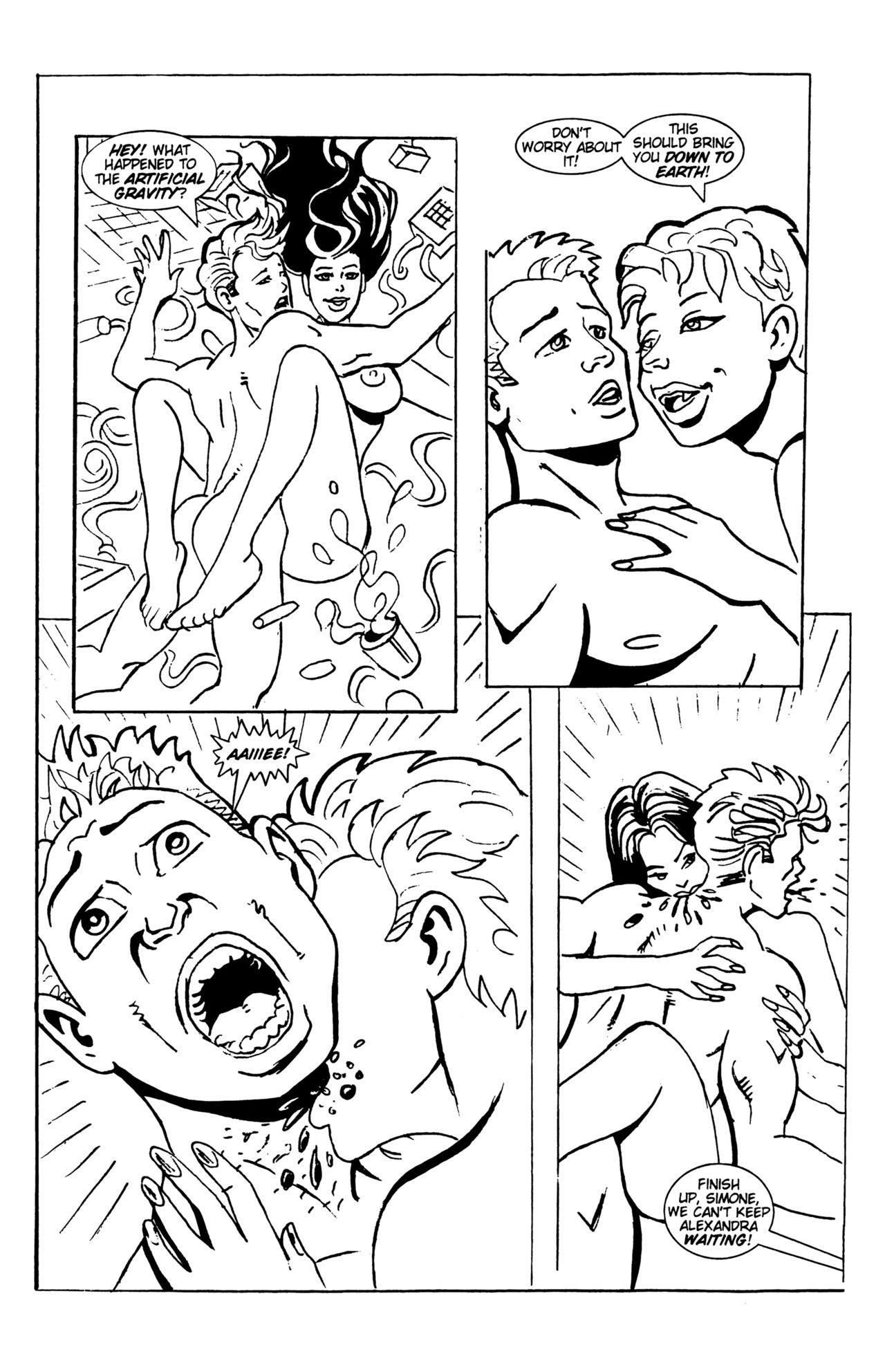Vampire Girls Erotique #3 page 12 full