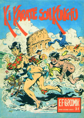 Elvifrance - EF Pop Comix - 003 - Ki Karate son Kung-Fu [French] cover