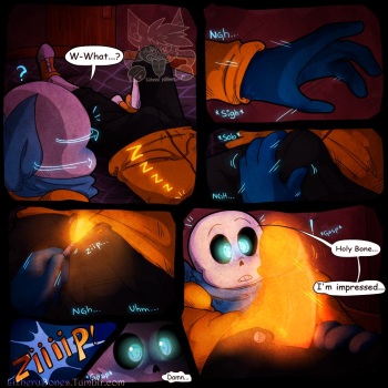(Underwap) undertale comic cover