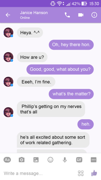 [Melkor Mancin] A Chat with Janice cover