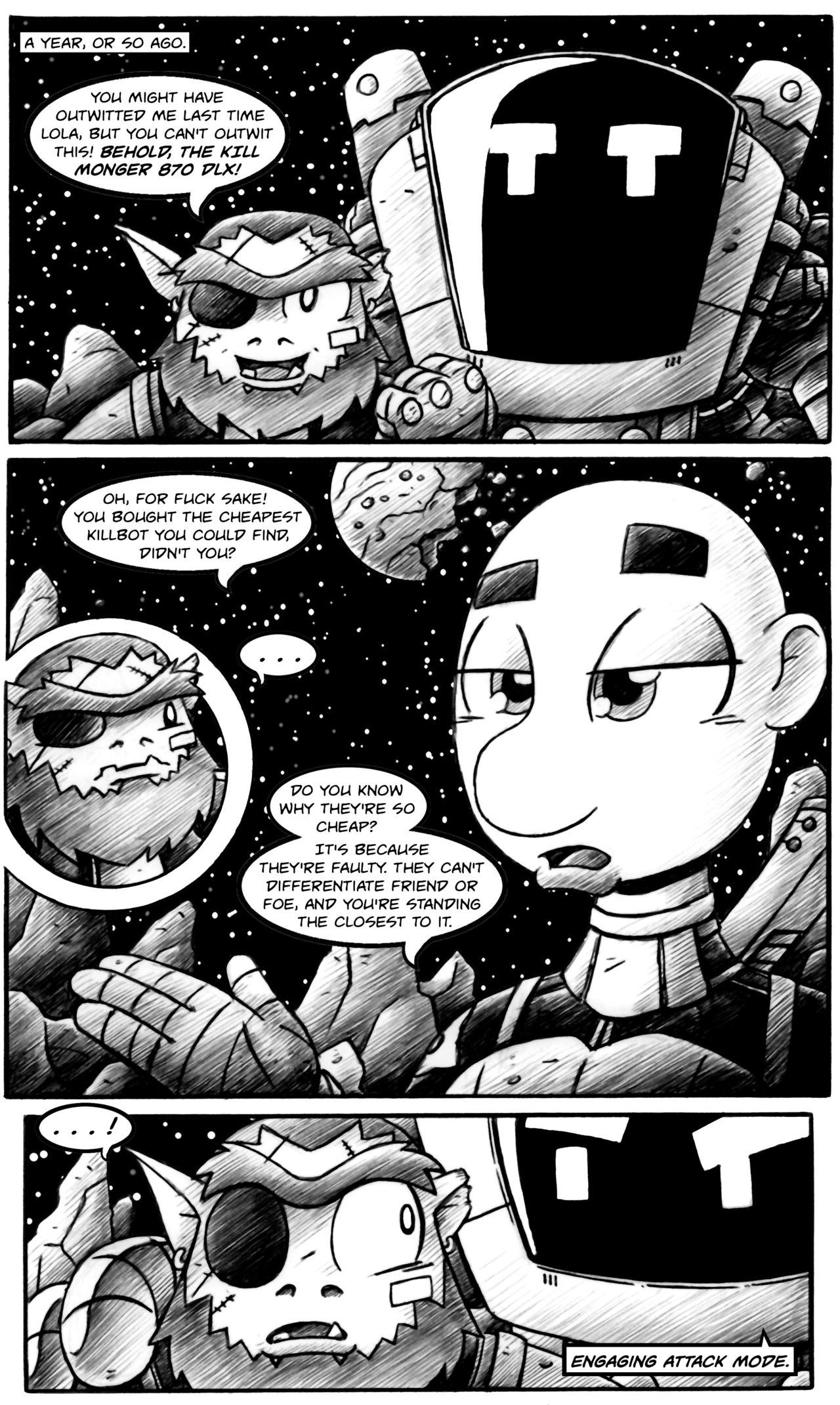 Awkward Tuesday Theater in Space page 8 full