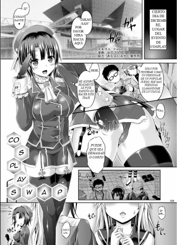 [TSF no F (Taniguchi-san)] Cosplay Swap | Cambiando Cosplay (TSF no F no Hon Sono 1) (Kantai Collection -KanColle-) [Spanish] [Digital] cover