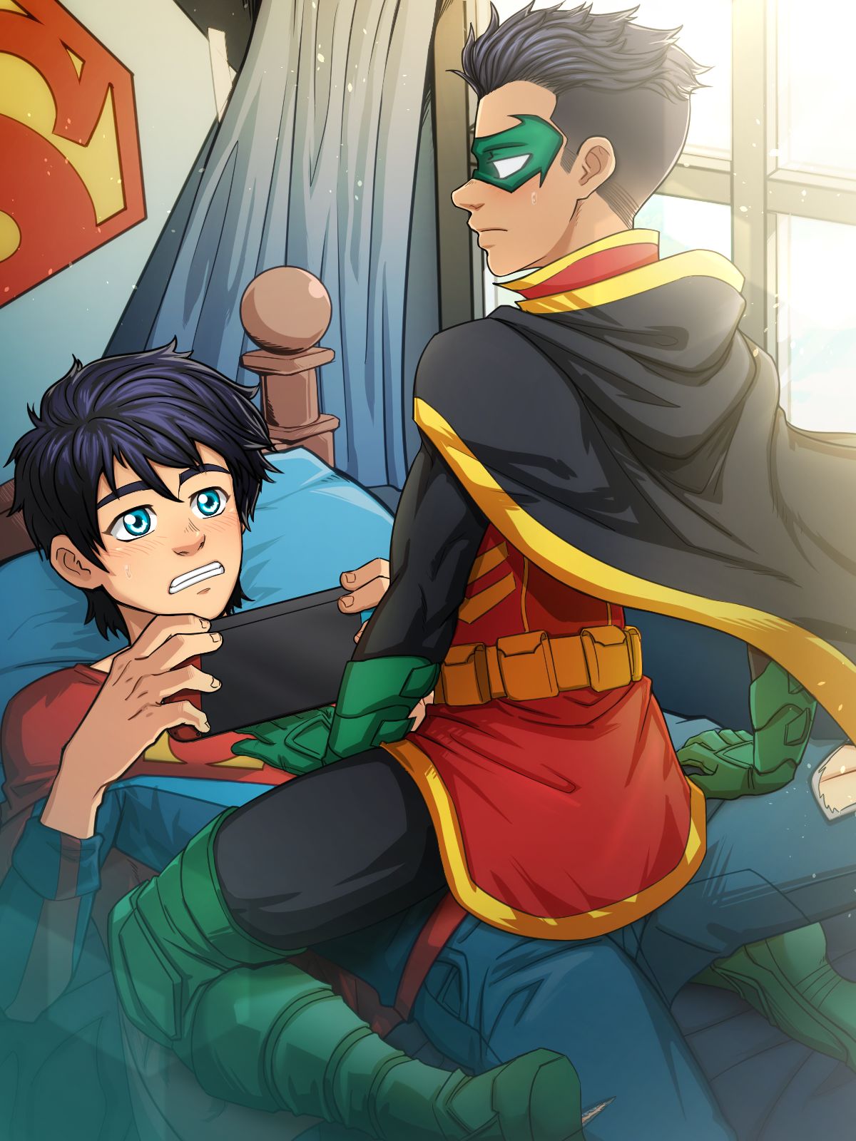 Super Sons - Damian X Jon #1 page 2 full