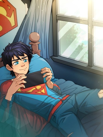 [Suiton00] Super Sons - Damian X Jon #1 cover