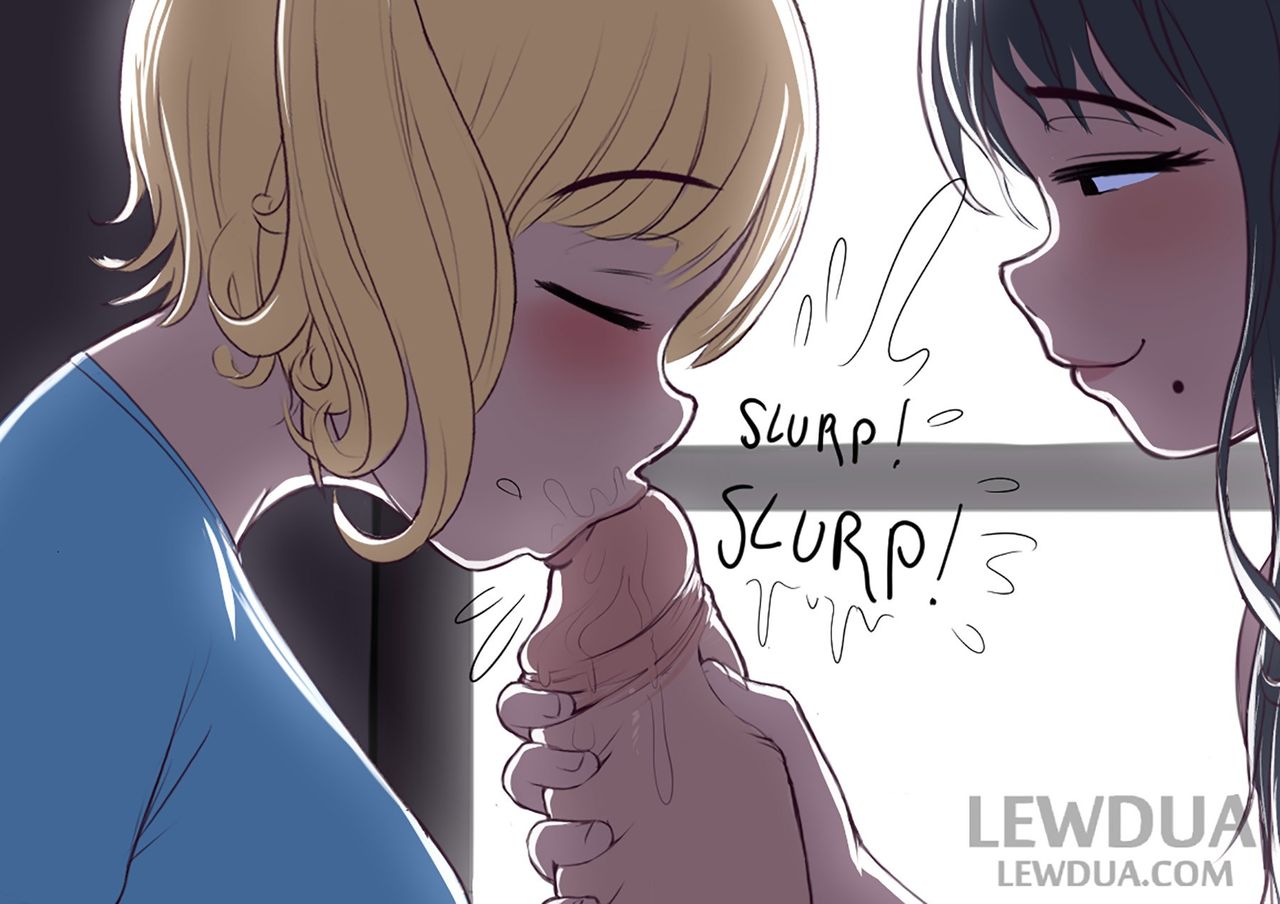 Love is Sharing - Nessie and Alison page 9 full