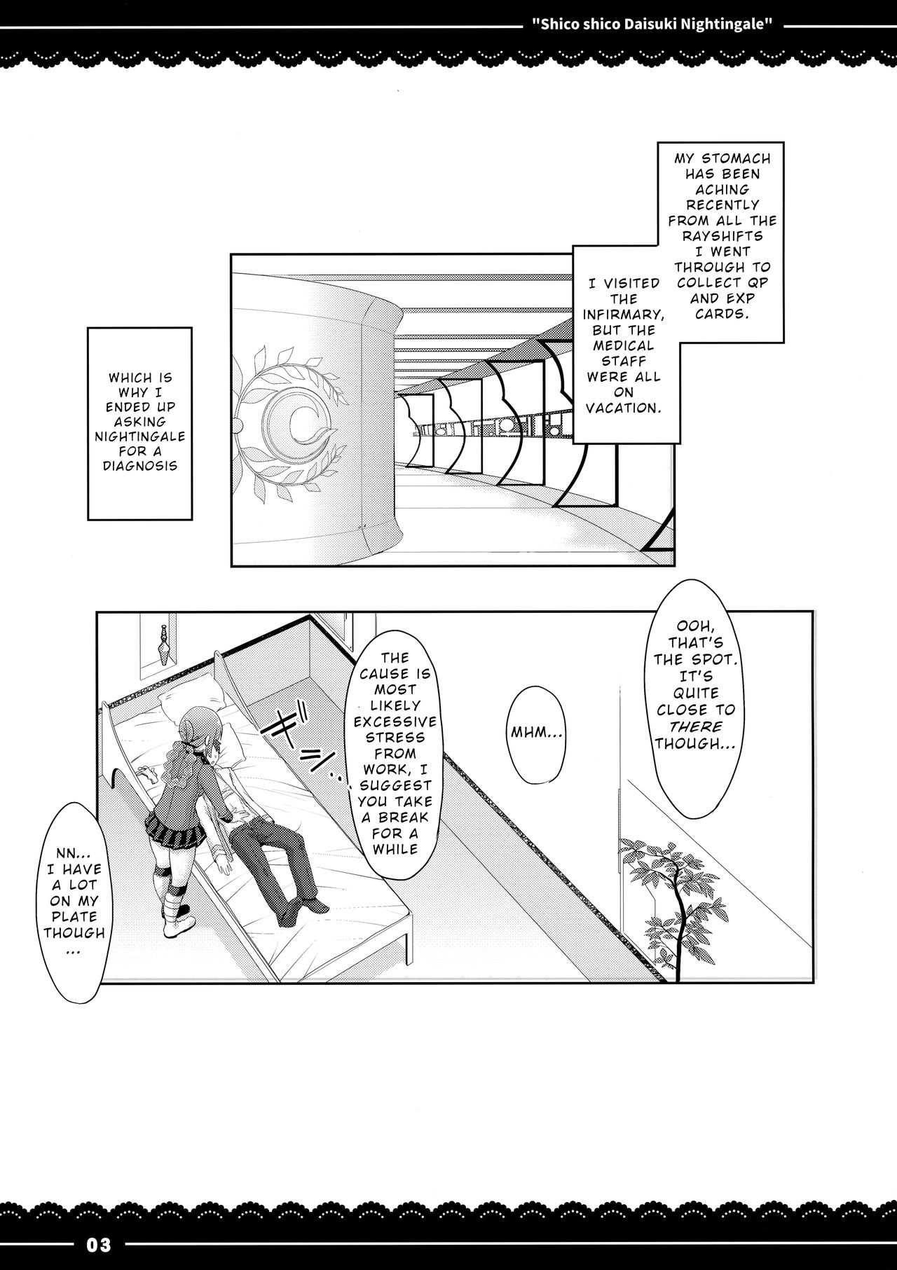 Shikoshiko Daisuki Nightingale + Kaijou Gentei Omakebon page 4 full