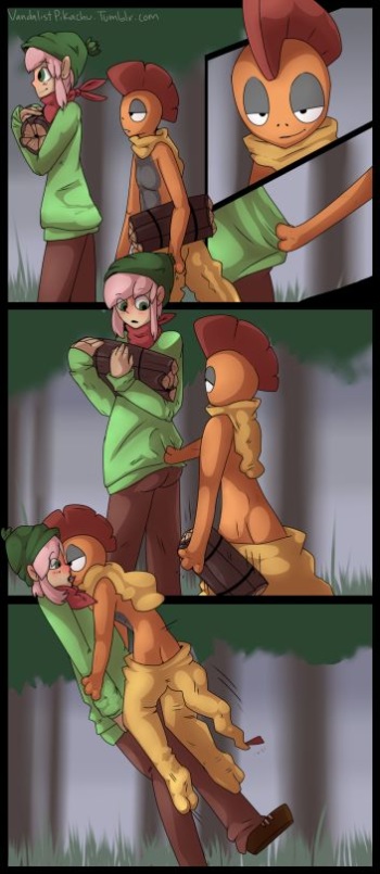 [VandalistPikachu] Gathering Firewood (Pokemon) cover