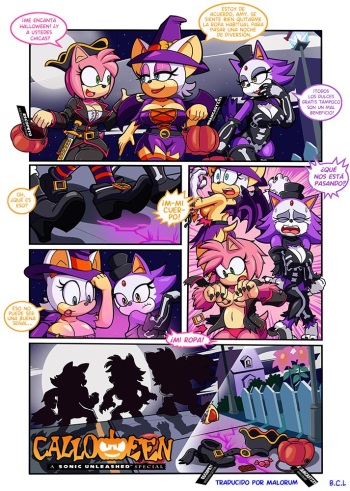 [Escopeto & Dreamcastzx1] Calloween (Sonic the Hedgehog) [Spanish] [Malorum] cover