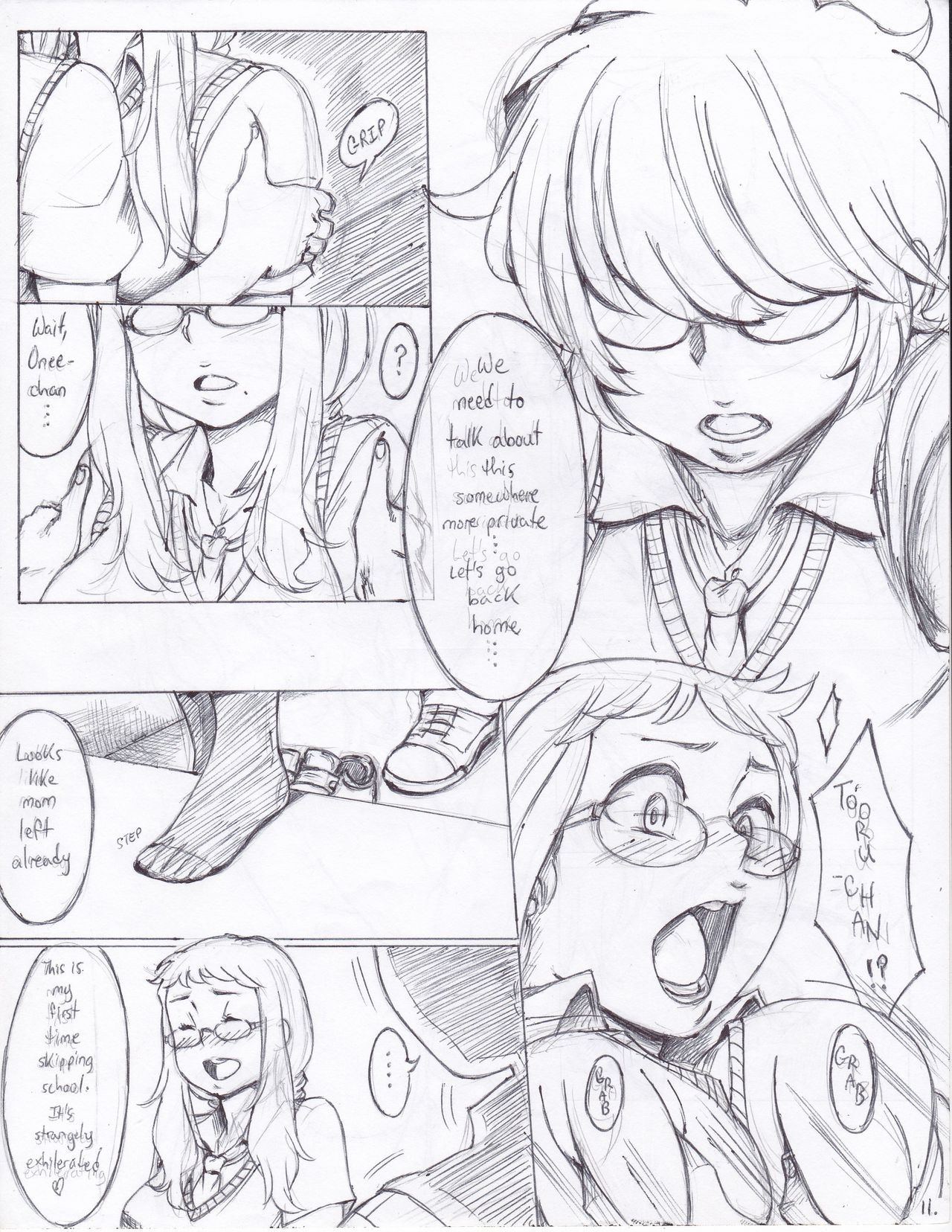 Taboo Project Chapter 3 - Let Onee Chan Convince You page 12 full