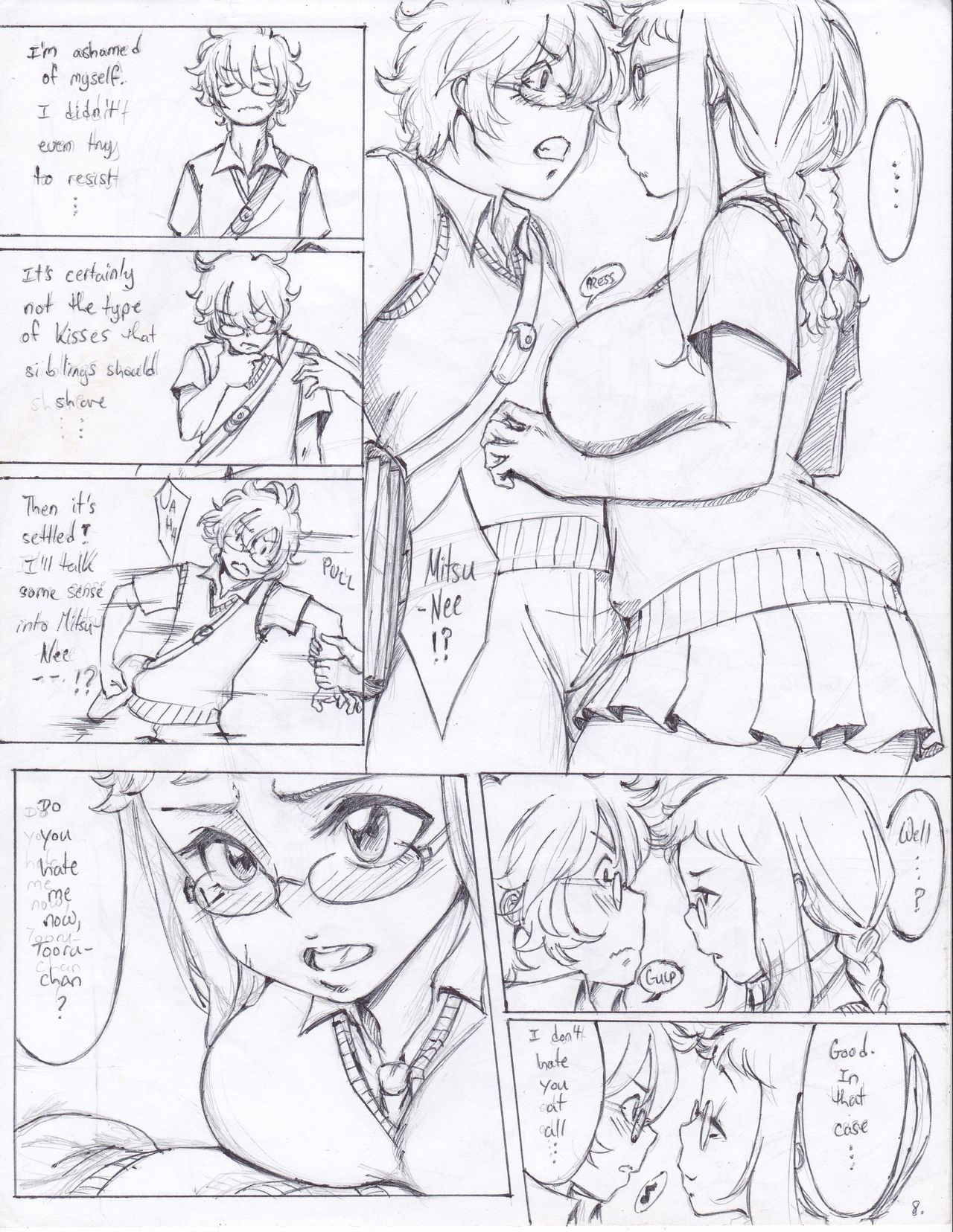 Taboo Project Chapter 3 - Let Onee Chan Convince You page 9 full
