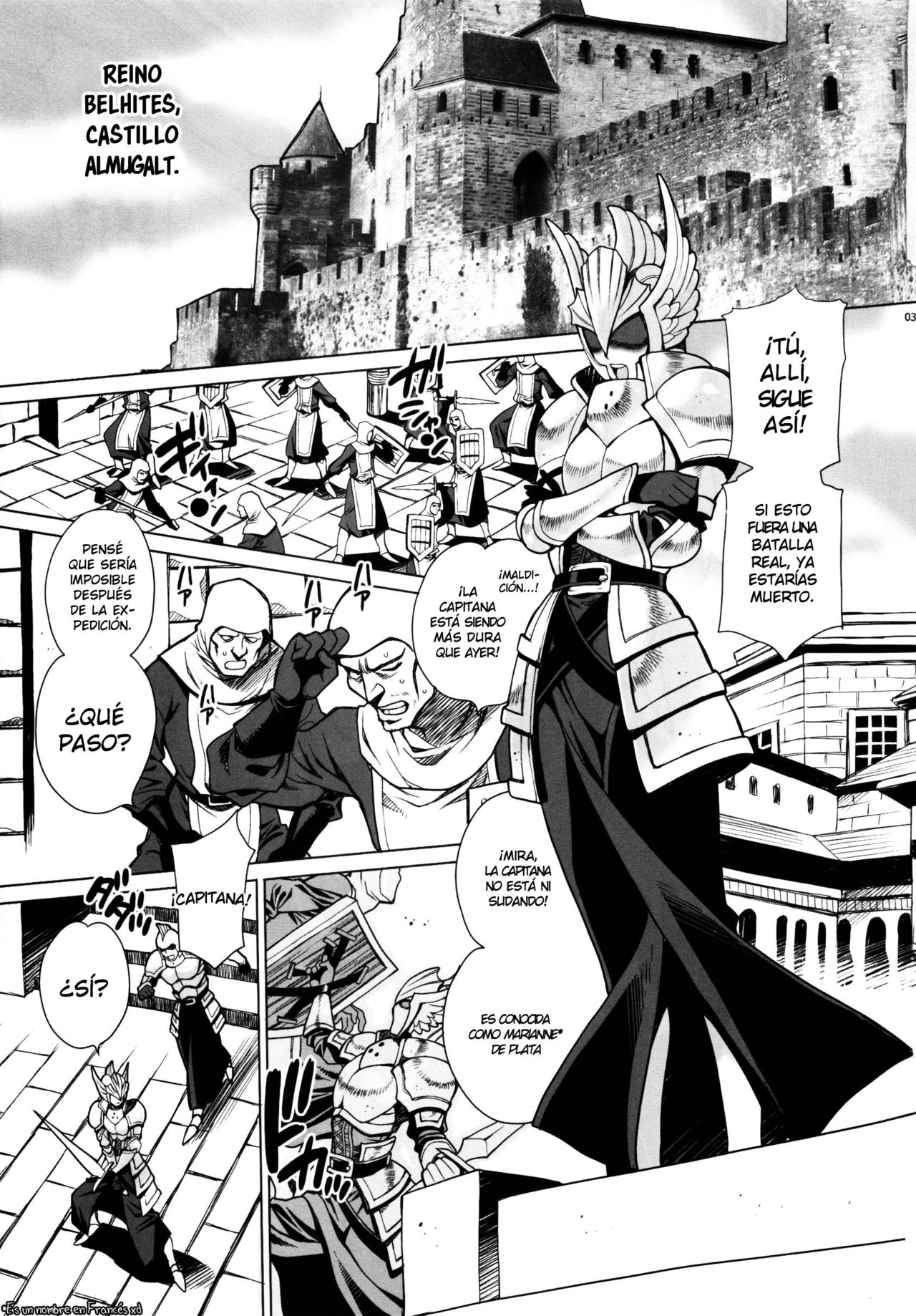 Yukiyanagi no Hon 37 Buta to Onnakishi - Lady knight in love with Orc page 2 full