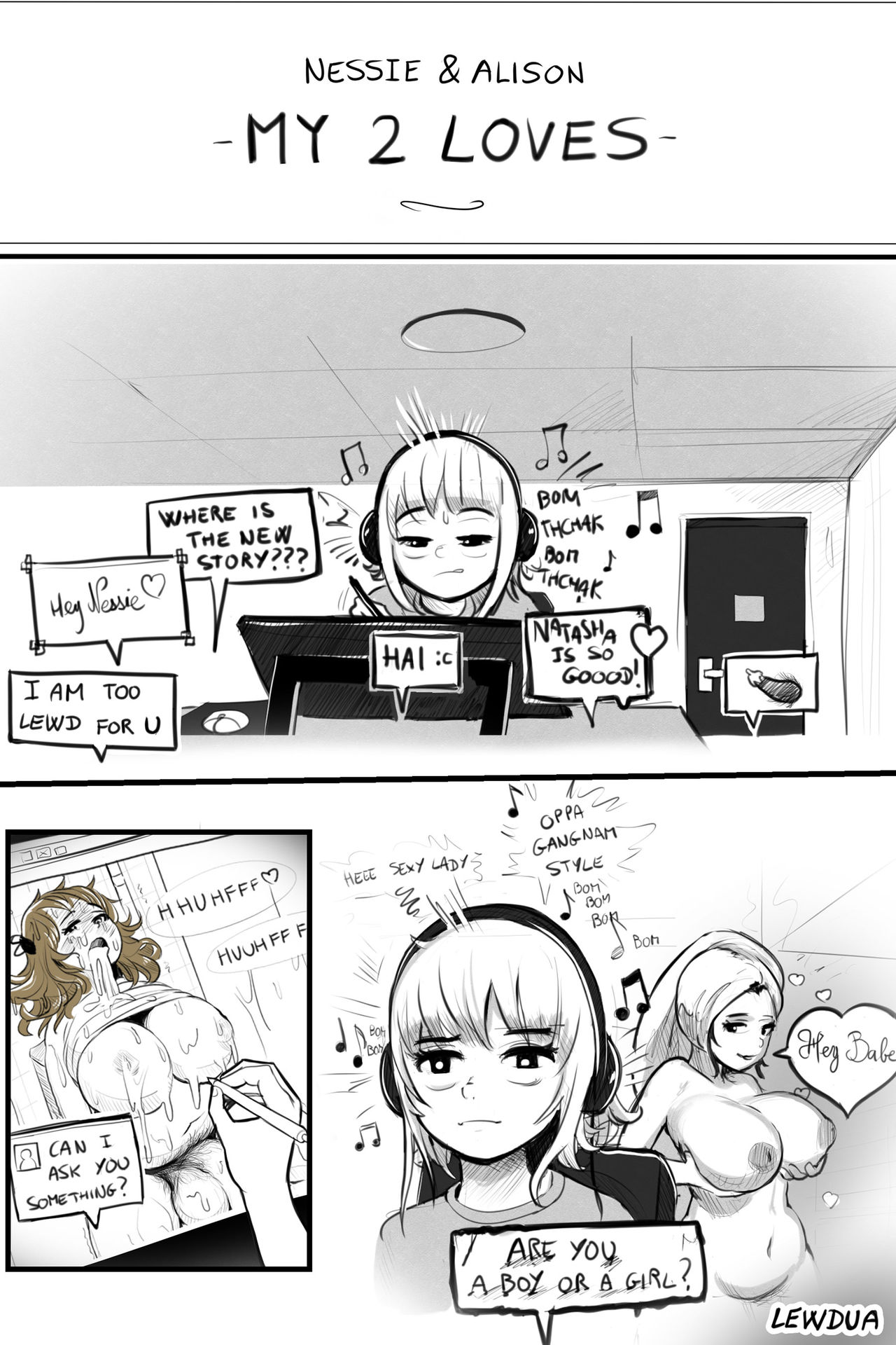 “My Two Loves” - Nessie and Alison page 5 full