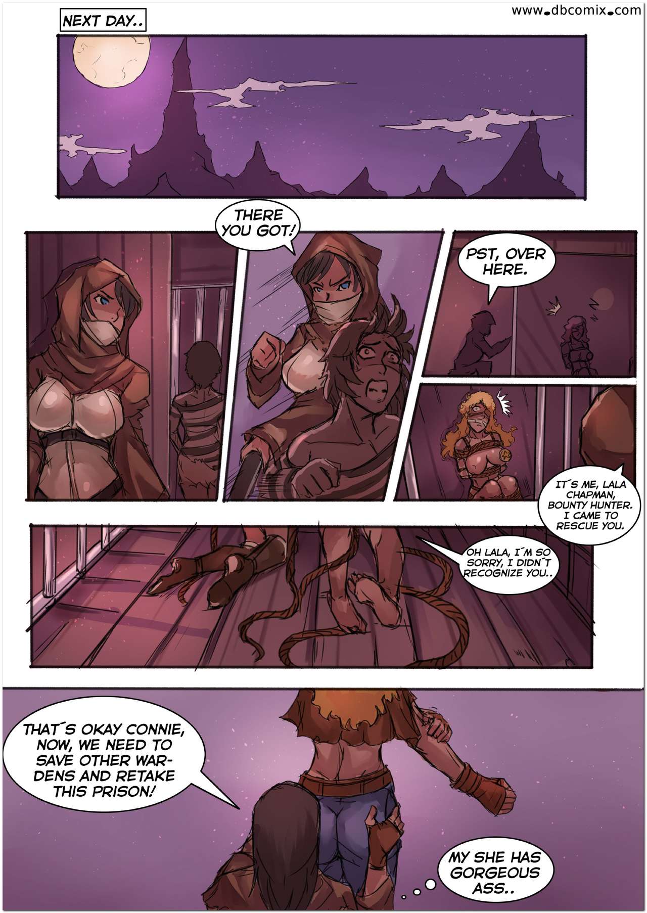 Boundy Hunter 3 - Prison break page 12 full