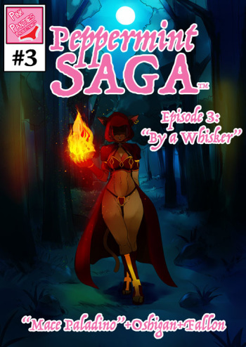 [Mace Paladino] Peppermint Saga #3 - By a Whisker cover
