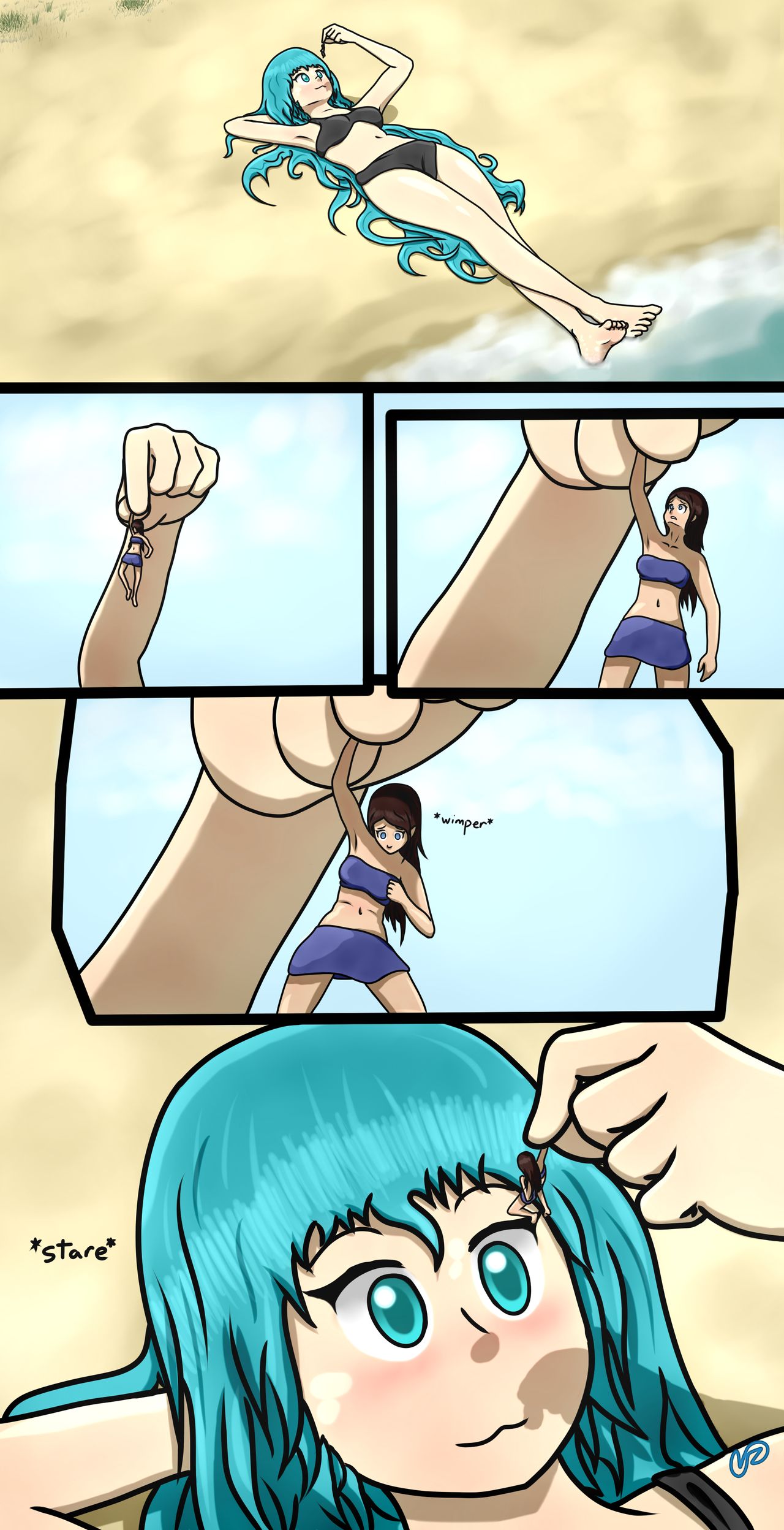 Beachgoing page 1 full