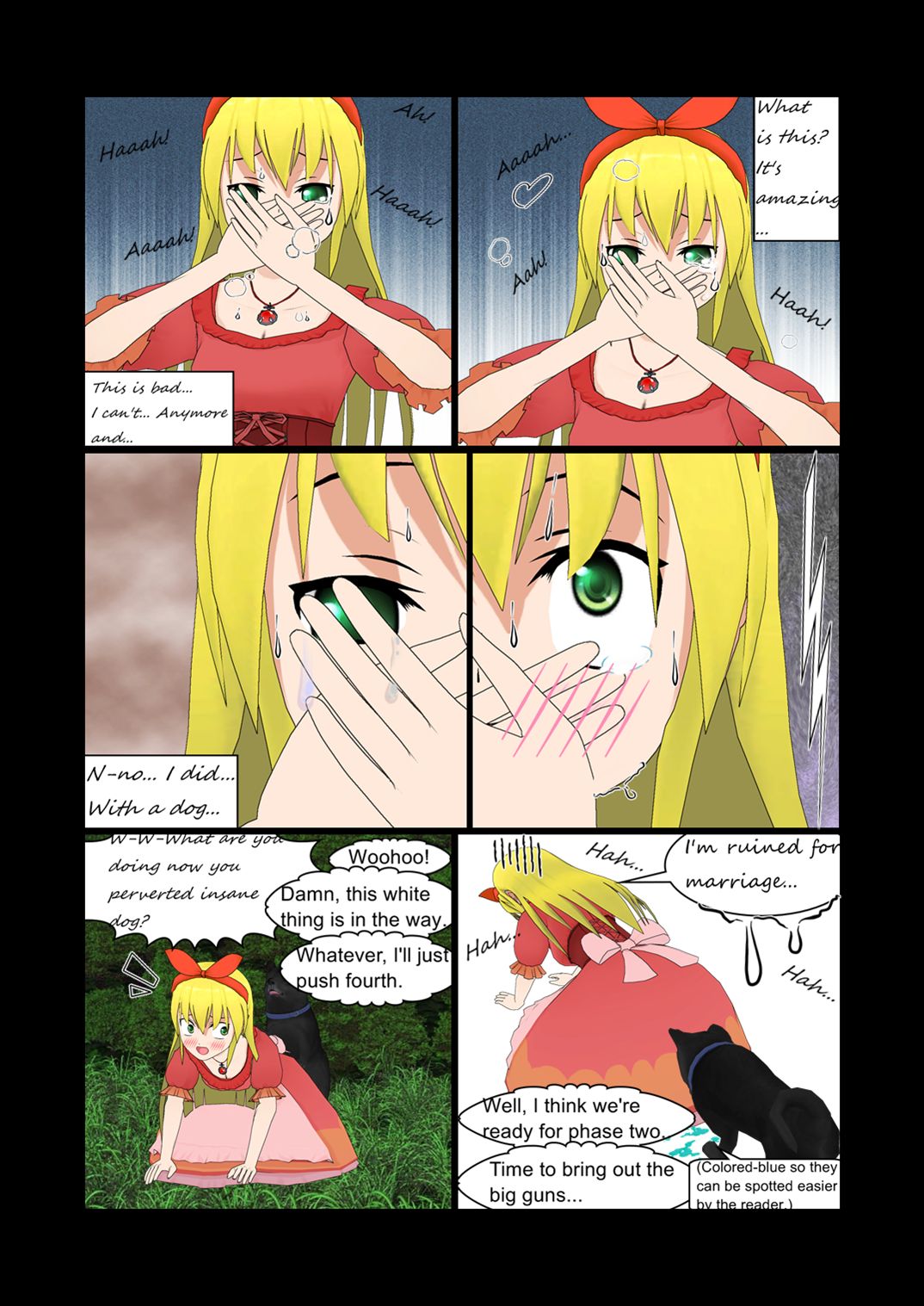 Red Ridden Hood - Color page 7 full