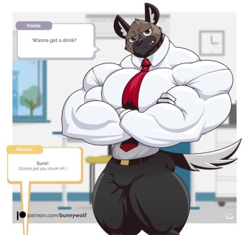 [The Fabulous Croissant] Aggressive Buff Haida (Aggretsuko) cover
