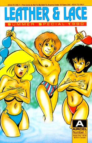 [Barry Blair] Leather and Lace - Summer Special 1990 #1 cover
