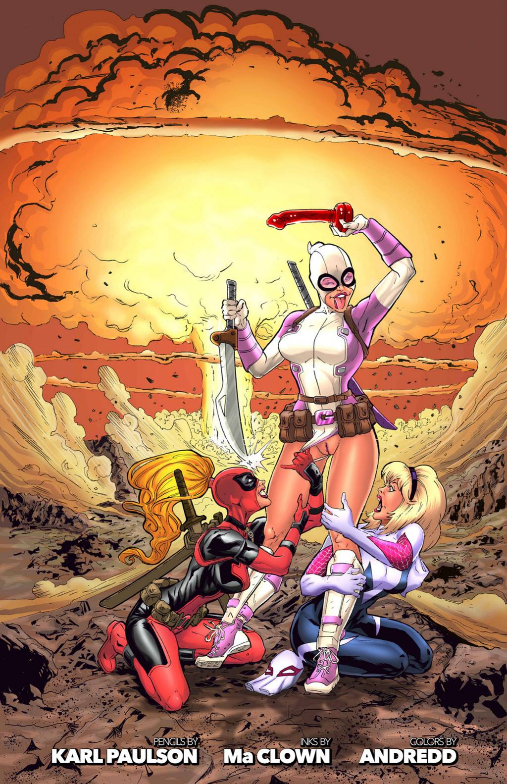 Gwenpool - Radioactive Chimichanga page 12 full