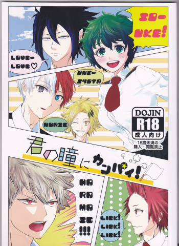 (Douyara Deban no Youda! 10) [Vivid Palette (Mattun)] Kimi no Hitomi ni Kanpai! (Boku no Hero Academia) cover