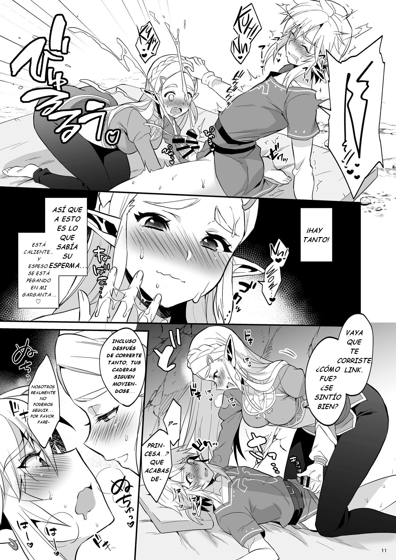 Hyrule Hanei no Tame no Katsudou! | ¡Actividades para el futuro de Hyrule! page 12 full