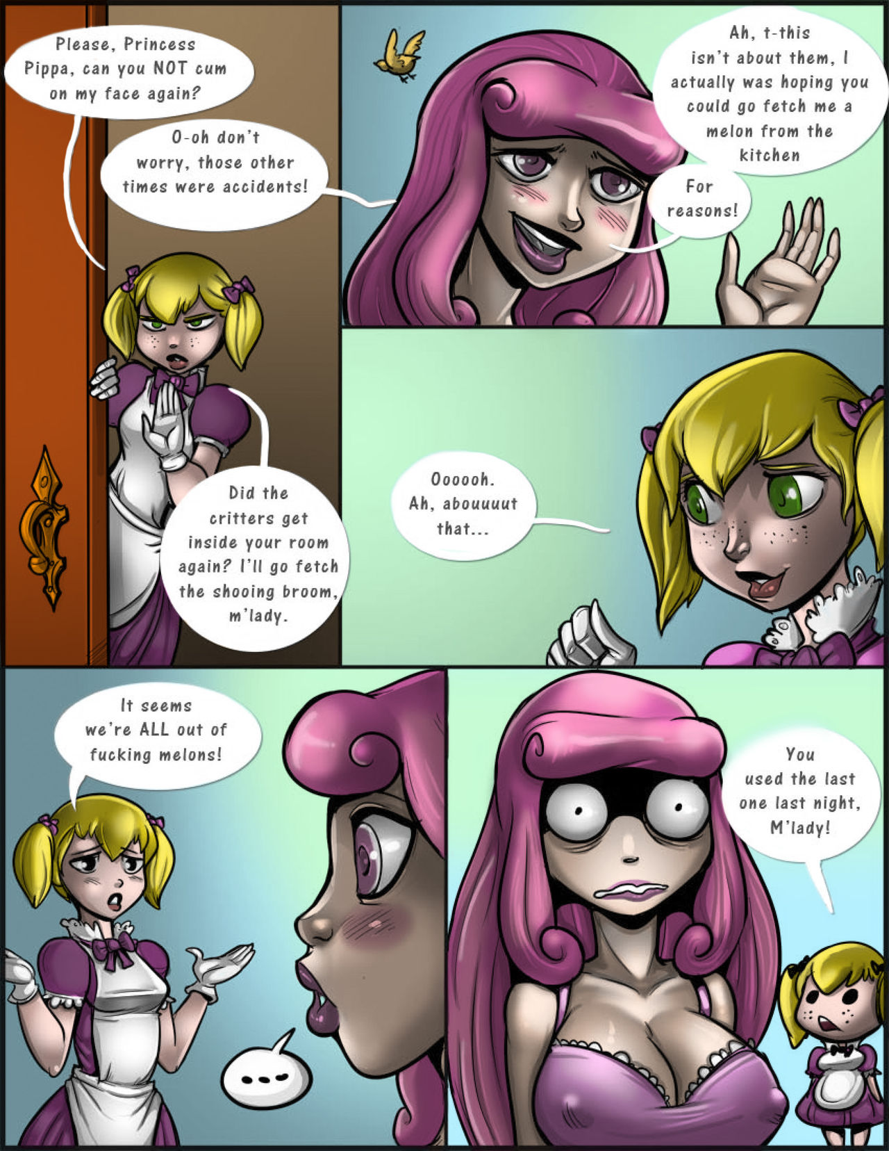 Princess Pippa and the Tragic Melon Shortage page 5 full