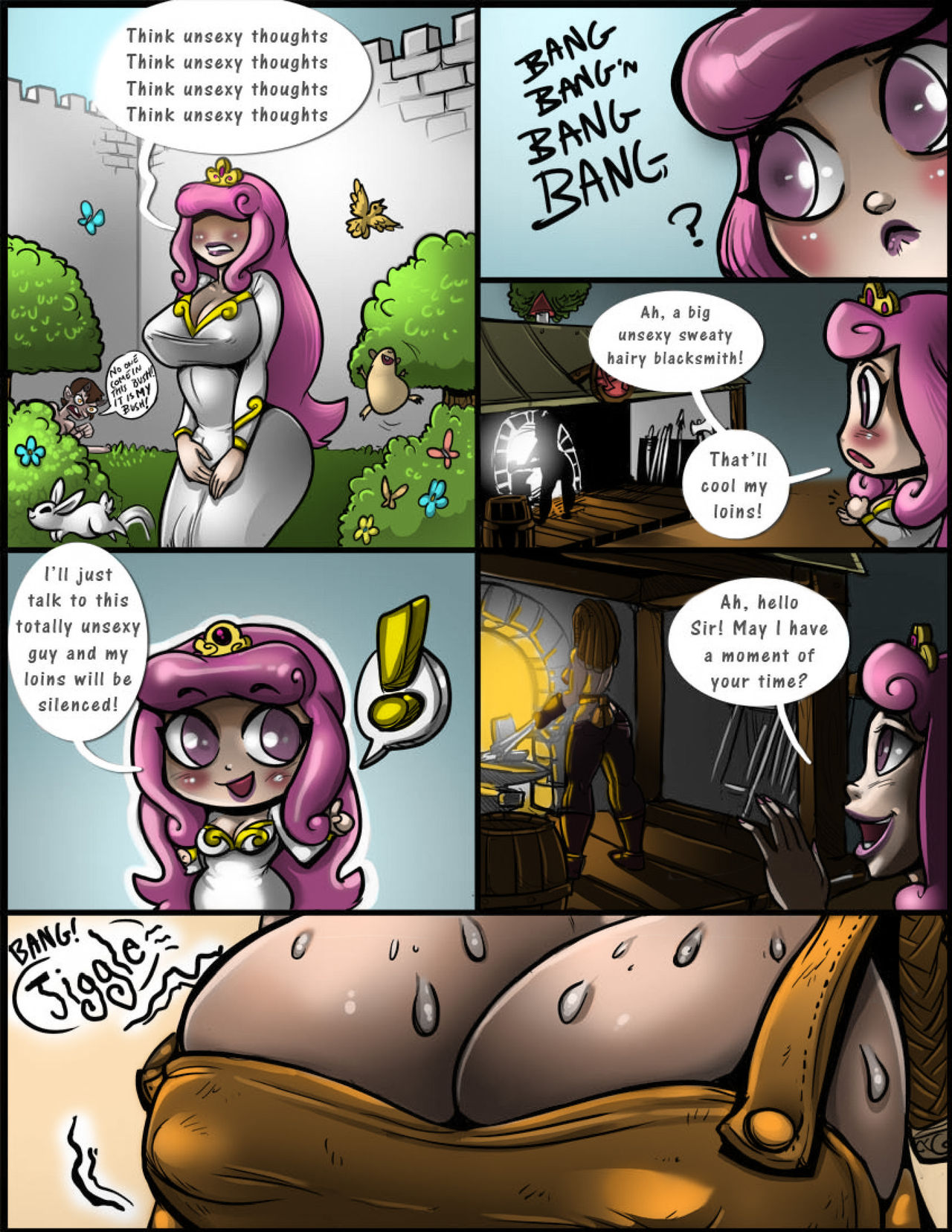 Princess Pippa and the Tragic Melon Shortage page 8 full