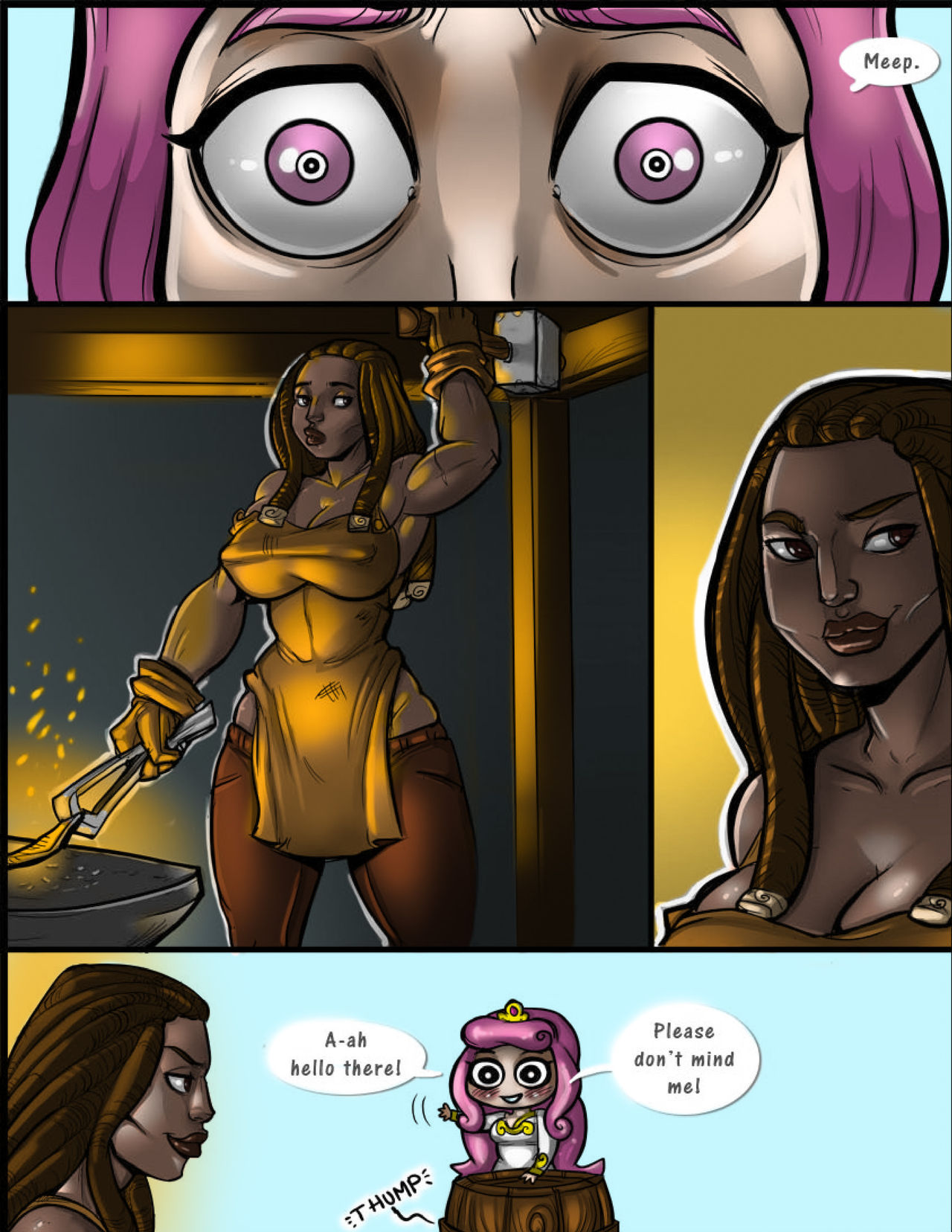 Princess Pippa and the Tragic Melon Shortage page 9 full