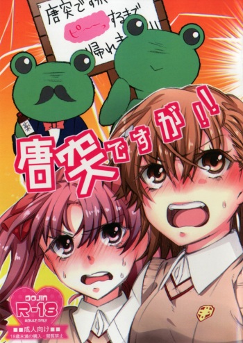 (Girls Love Festival 20) [Paradise Lost (Higashizuki Sei)] Toutotsu desu ga!! (Toaru Kagaku no Railgun) cover