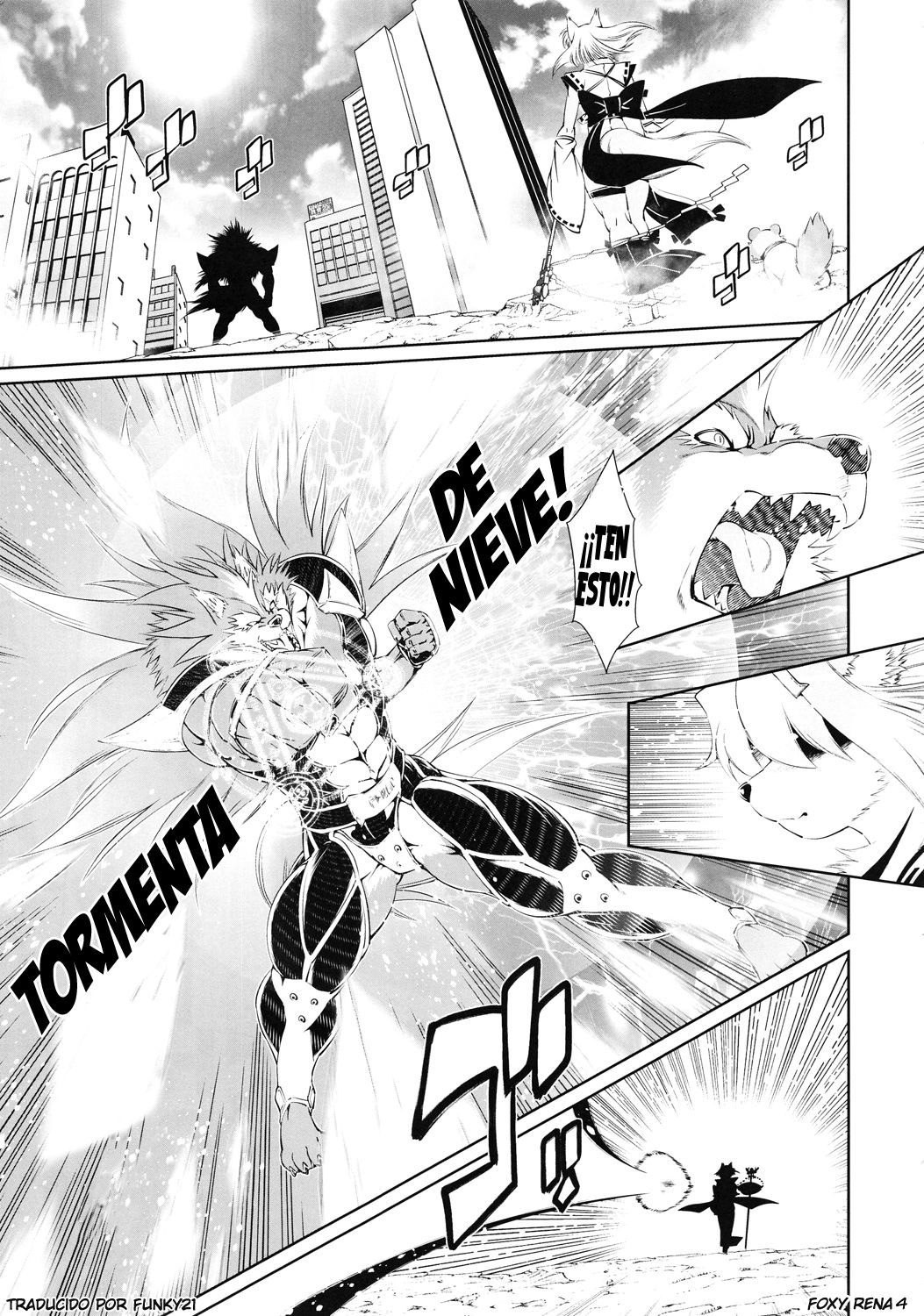 Mahou no Juujin Foxy Rena 4 - The Magical Foxgirl Foxy Rena 4 page 4 full