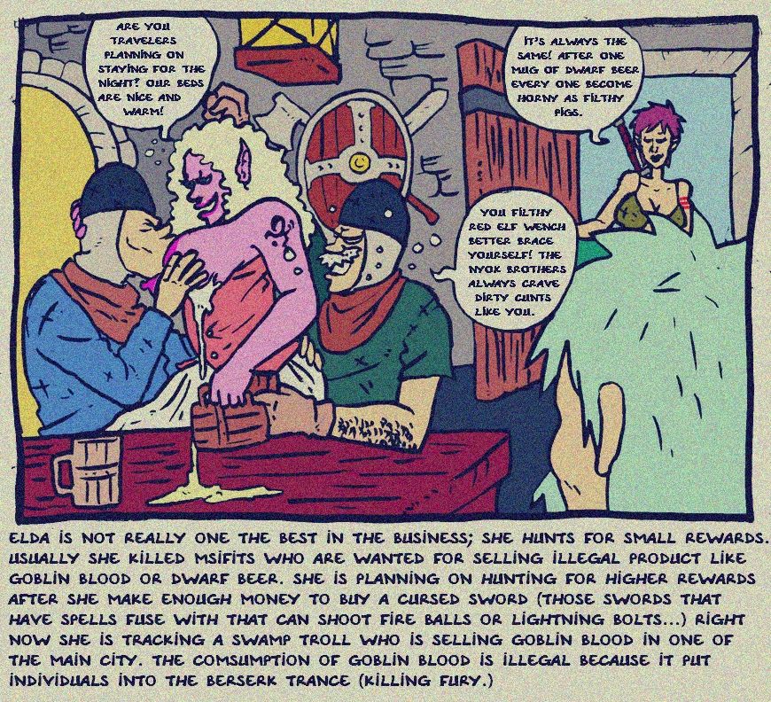 Elda the Warrior Slut page 5 full