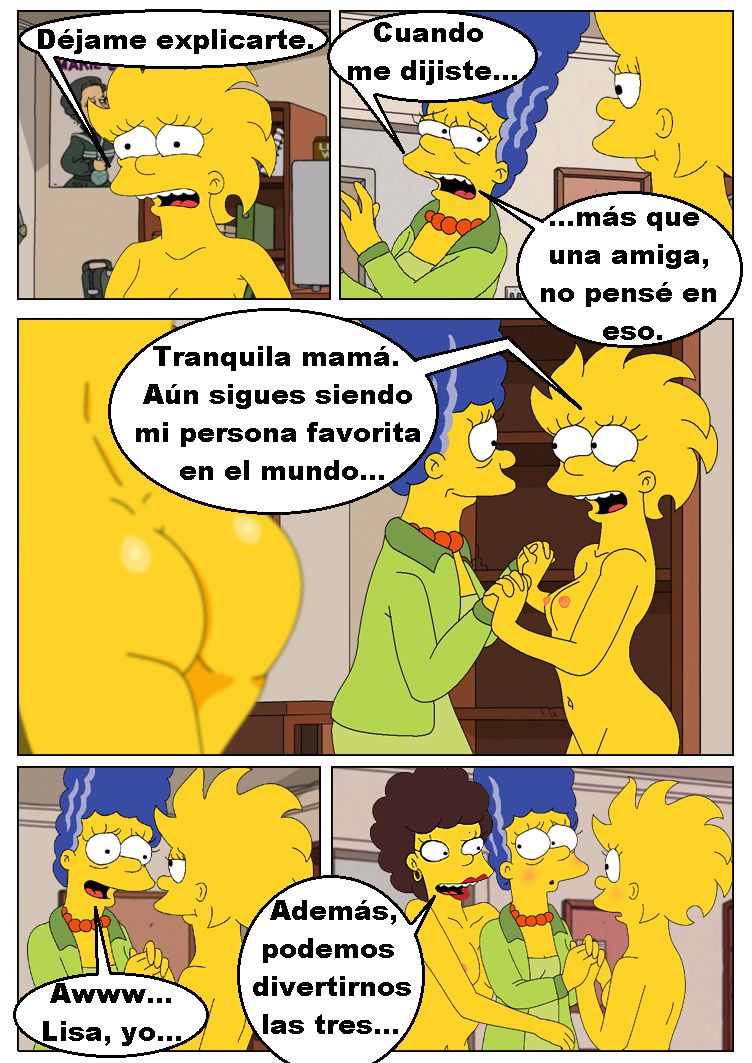 Comic xxx de "Los Simpsons" - Lisa en la universidad page 3 full