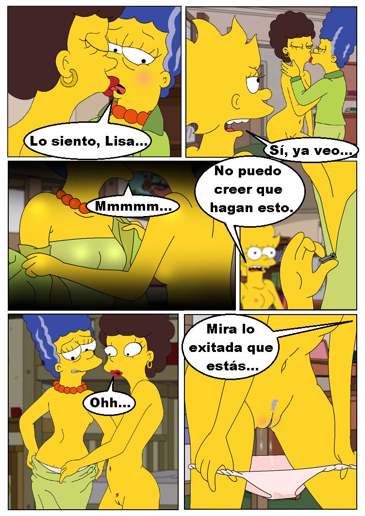 Comic xxx de "Los Simpsons" - Lisa en la universidad page 5 full