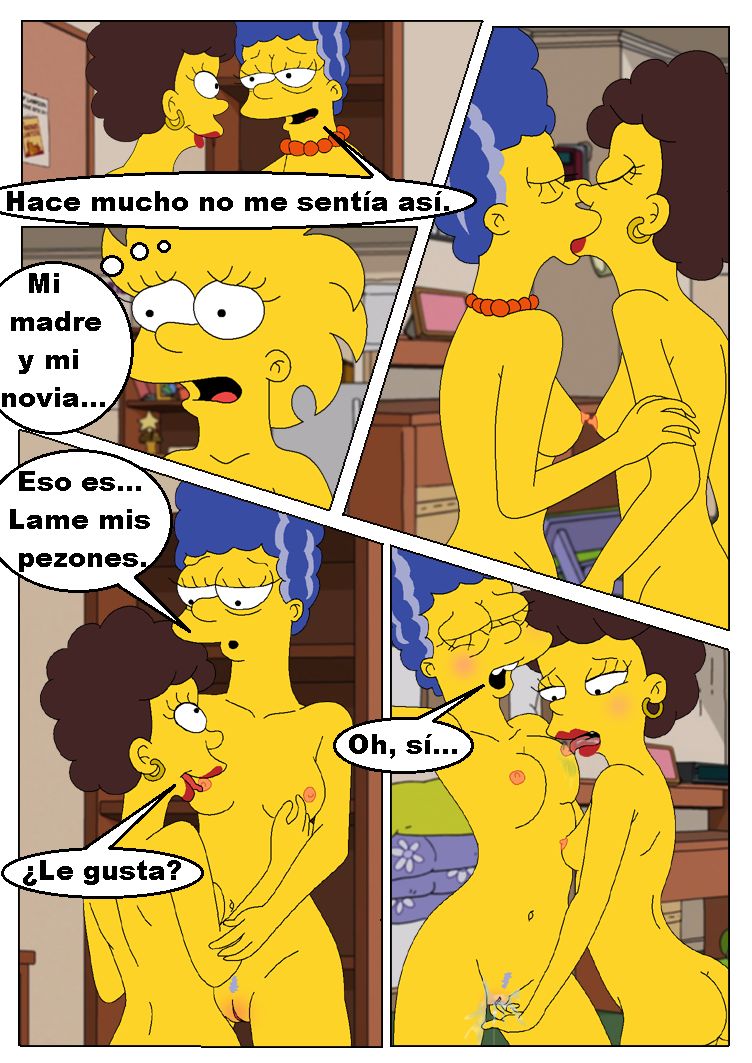 Comic xxx de "Los Simpsons" - Lisa en la universidad page 6 full