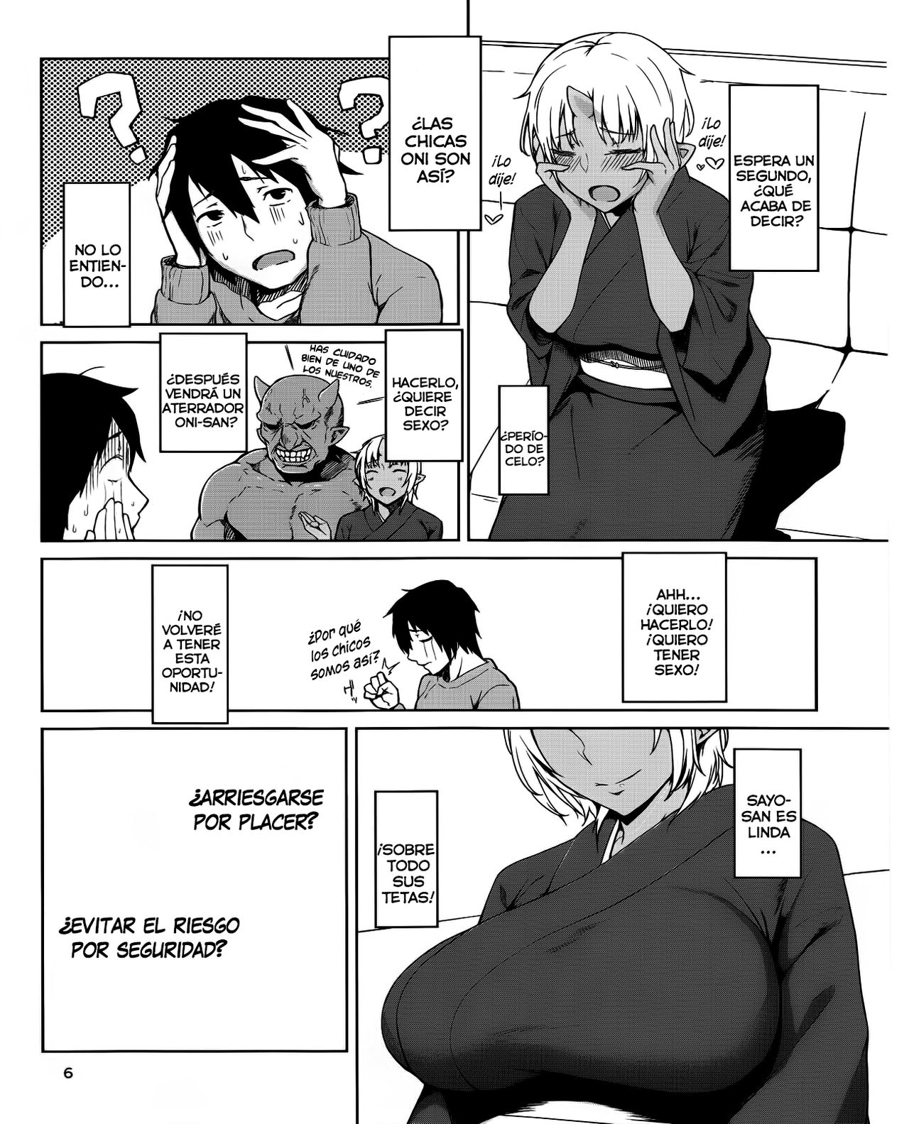 Hatsujouki | Oni en celo page 5 full