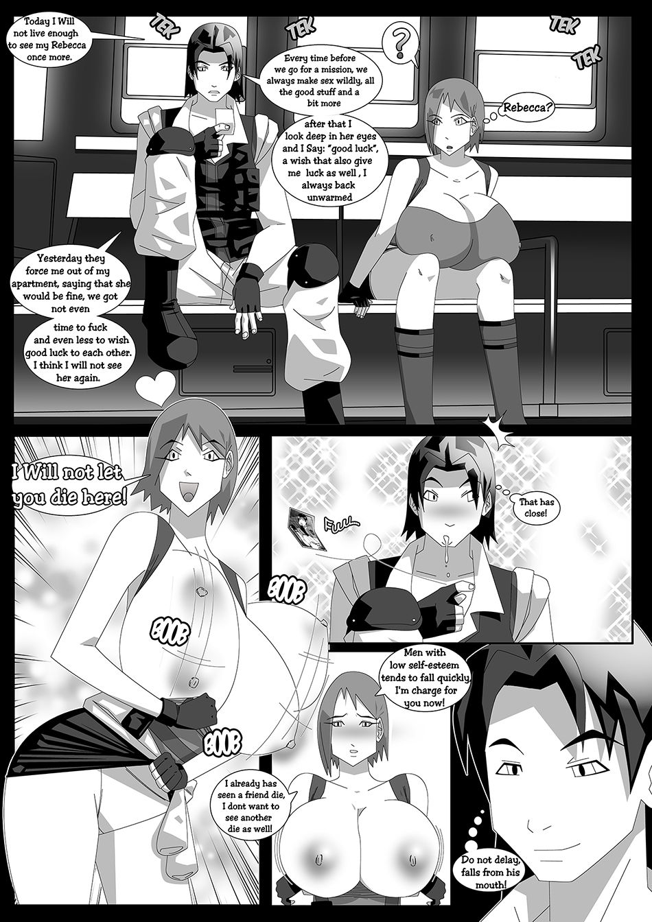 Resident Evil XXX page 3 full