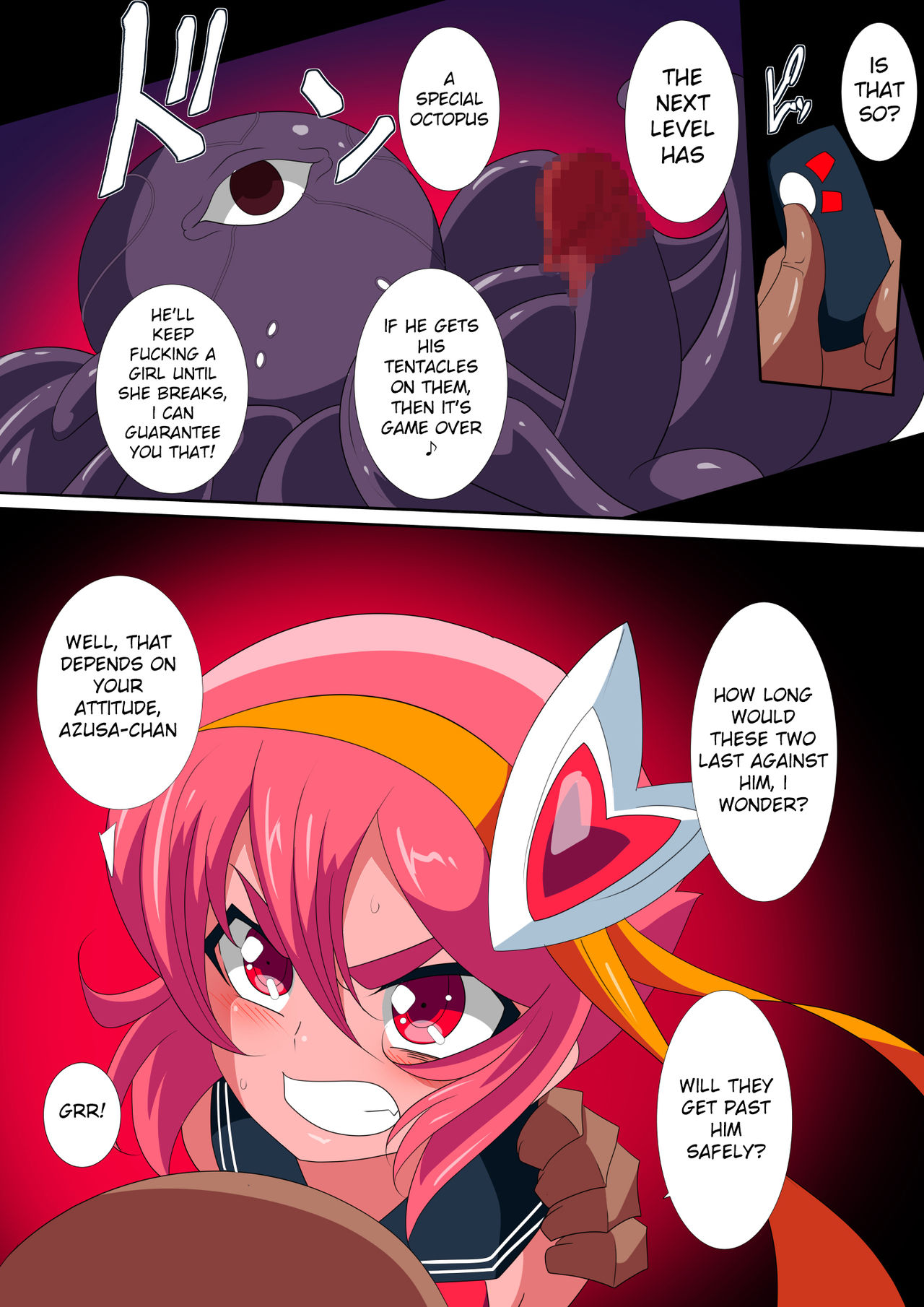 Lolicon Busters vs Dungeon Master page 9 full