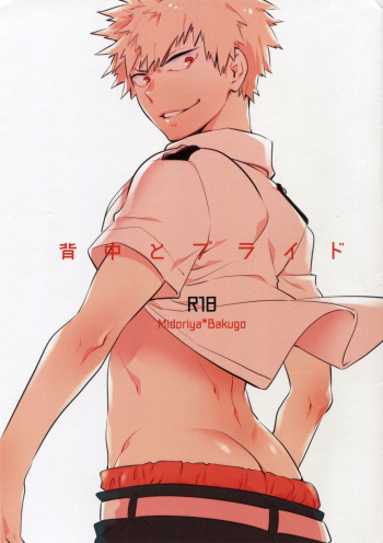 (Douyara Deban no Youda! 4) [Bakuchi Jinsei SP (Satsuki Fumi)] Senaka to Pride (Boku no Hero Academia) cover