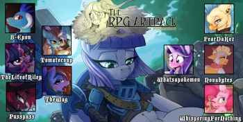 [Various] The RPG Art Pack (My little pony) cover