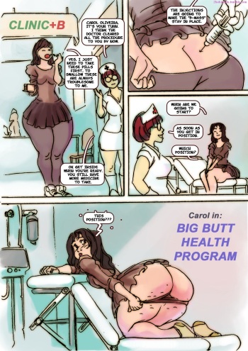 [sidneymt] Carol in: Big Butt Health Program cover