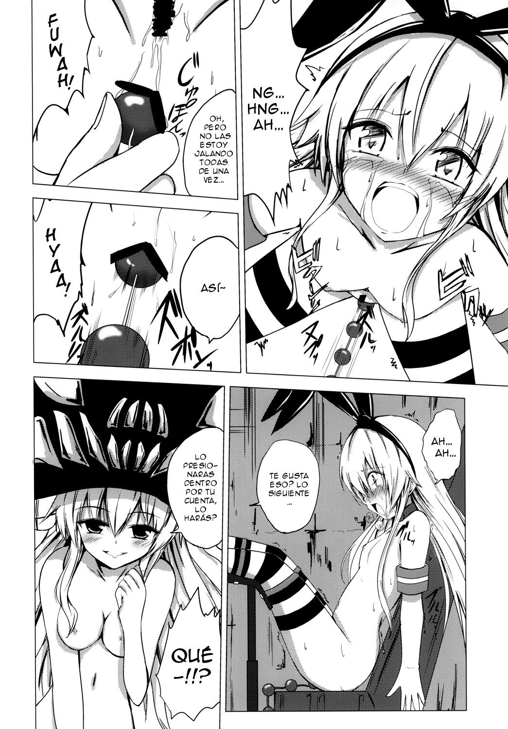 Kuubo Wo-Kyuu-chan no Shimakaze Yuri Dorei Choukyou ~Anal Kaihatsu Hen~ page 11 full