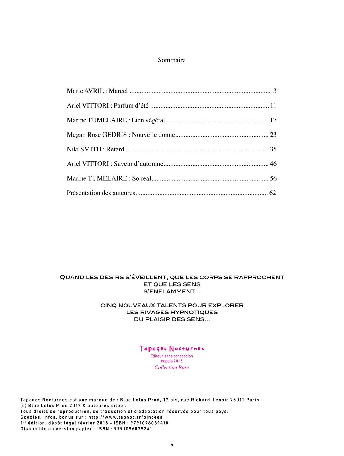 Quelques Pincees De Desir page 4 full
